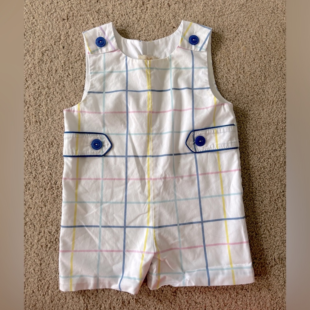 - TBBC The Beaufort Bonnet Co Jon Jon 18/24 mo EUC